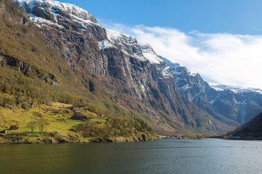 Norveç 'te Güzel Sognefjord