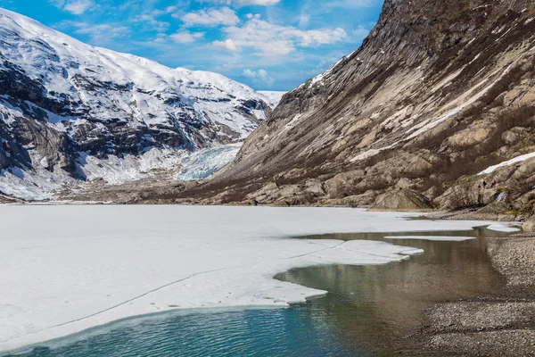 Nigardsbreen glacier in Norway — Stock Photo, Image