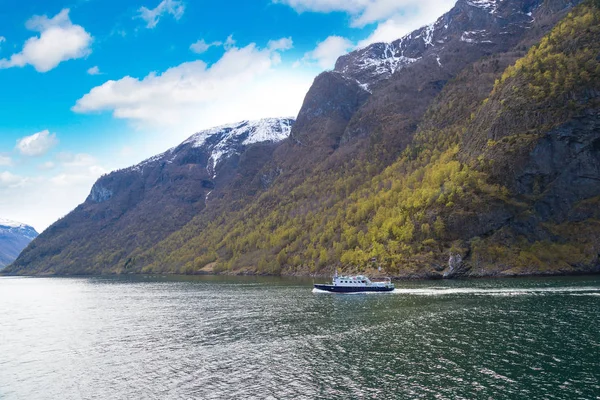 Piękny Sognefjord w Norwegii — Zdjęcie stockowe