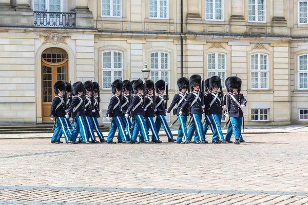 Guarda real em copenhagen — Fotografia de Stock