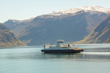 Feribot gemi Norveç'te