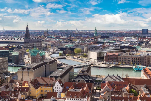 Αεροφωτογραφία της Κοπεγχάγης — Φωτογραφία Αρχείου