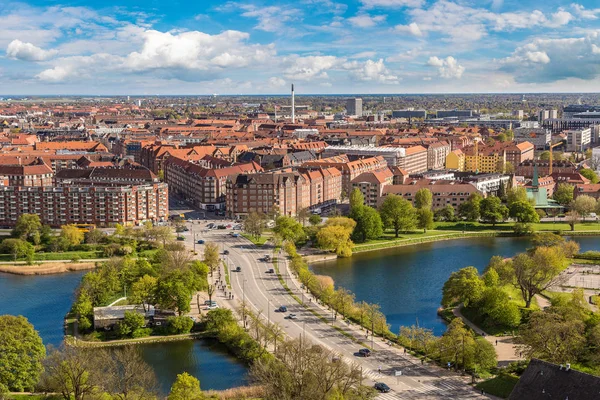 Vista aérea de Copenhaga — Fotografia de Stock