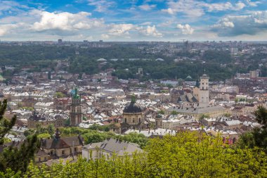 Lviv havadan görünümü