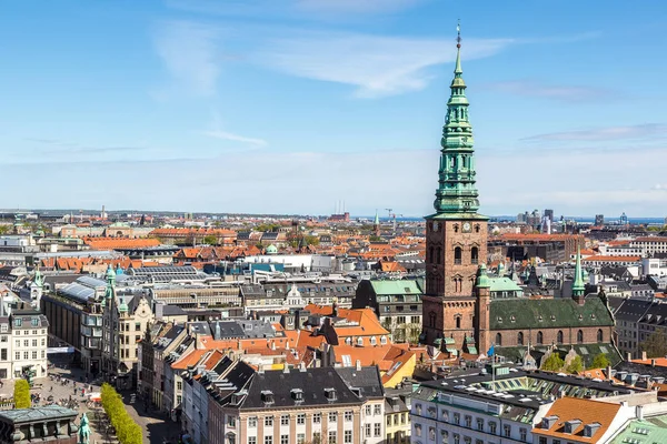Flygfoto över Köpenhamn — Stockfoto