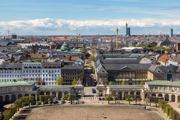 Vue aérienne de Copenhague — Photo