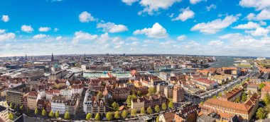 Kopenhag 'ın hava görüntüsü