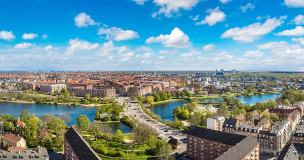 Aerial view of Copenhagen — Stock Photo, Image