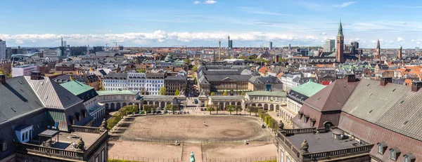 Luchtfoto van Kopenhagen — Stockfoto