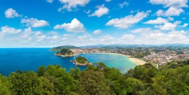 Panoramik San Sebastian, İspanya