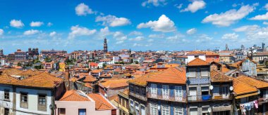 Porto 'nun panoramik görünümü