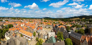 Goslar, Almanya'nın panoramik görünüm