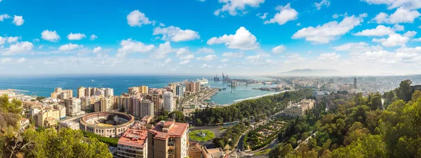 Vista panorámica de Málaga, España — Foto de Stock