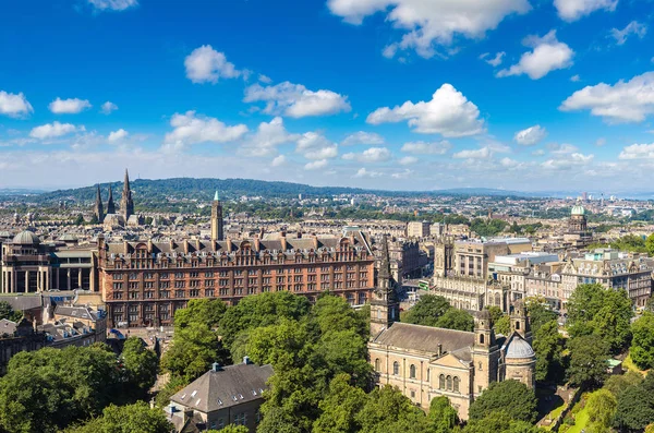 Edinburgh, İskoçya'nın panoramik görünüm