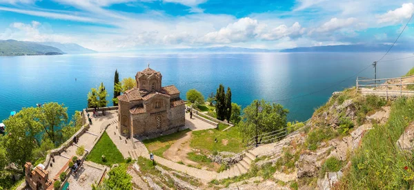 Jovan Kaneo templom itt: Ohrid, Makedónia — Stock Fotó