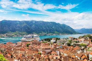 Karadağ 'da Kotor Panoraması