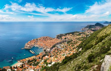 Gök olayları görüntülemek eski şehir Dubrovnik