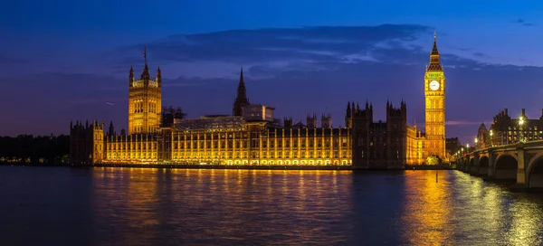 Big Ben, Parlamento, ponte de Westminster — Fotografia de Stock