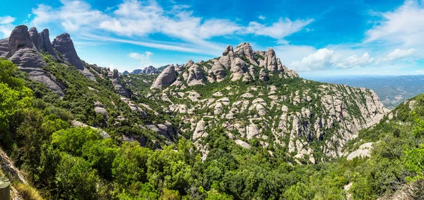 Montserrat pohoří ve Španělsku — Stock fotografie
