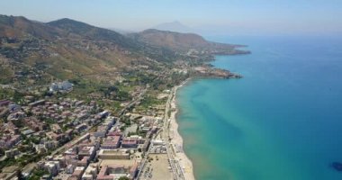 köy Cefalu Adası Sicilya