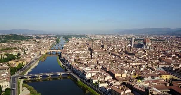 Florencia en Italia — Vídeo de stock