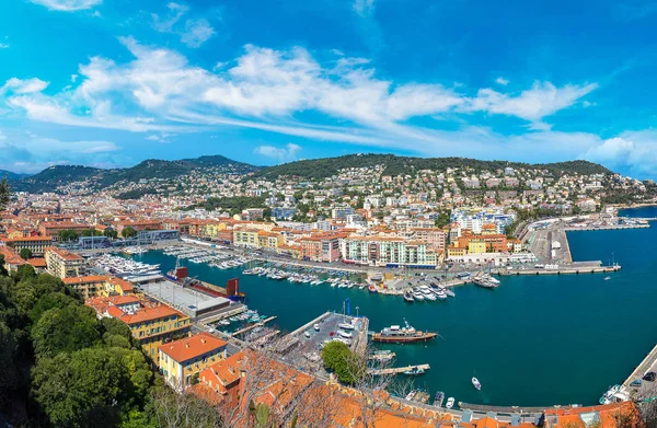 Krásný přístav v Nice — Stock fotografie