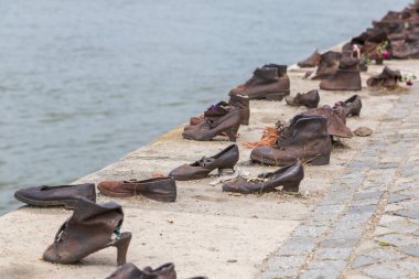 Ayakkabı anıt Budapeşte '