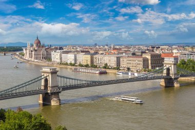 Budapeşte panoramik görünüm