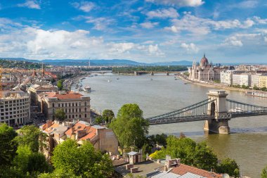 Budapeşte panoramik görünüm