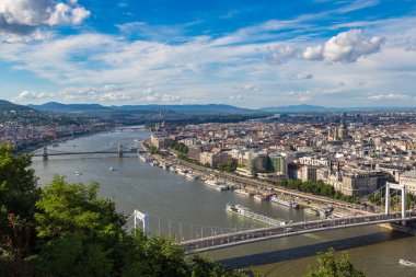 Budapeşte panoramik görünüm
