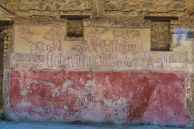Pompeii şehri İtalya