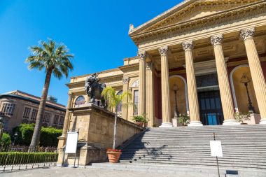 Massimo theatre in Palermo