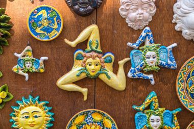 Palermo Sicilya Hediyelik eşya