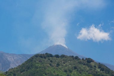Sicilya 'da Yanardağ Etna