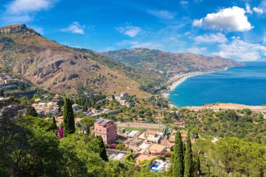 Taormina şehir Sicilya