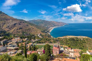 Taormina şehir Sicilya