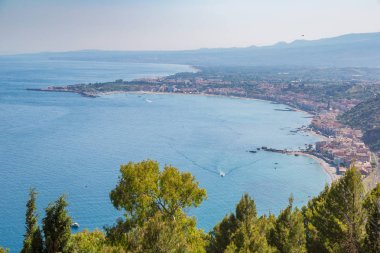 Taormina şehir Sicilya