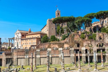 Forum Roma antik kalıntıları
