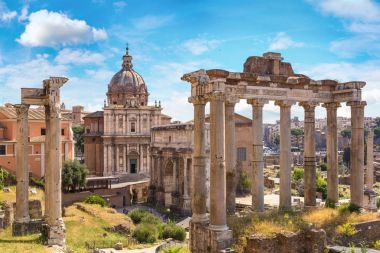 Forum Roma antik kalıntıları