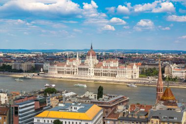 Budapeşte panoramik görünüm