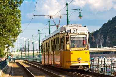 Budapeşte'Retro tramvay