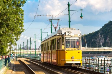Budapeşte'Retro tramvay