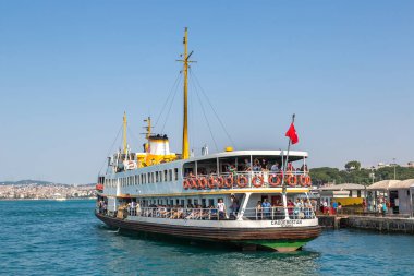 İstanbul 'da yolcu gemisi