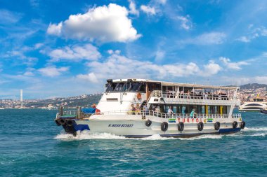 İstanbul 'da yolcu gemisi