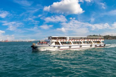 İstanbul 'da yolcu gemisi