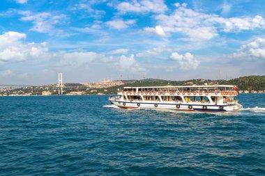 İstanbul 'da yolcu gemisi