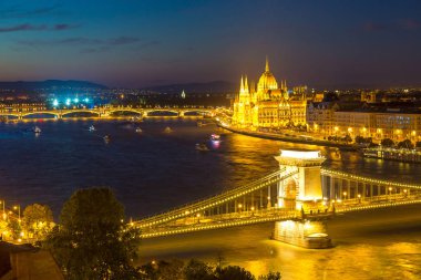 Budapeşte panoramik görünüm