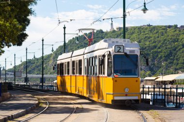 Budapeşte'Retro tramvay