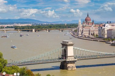 Budapeşte panoramik görünüm