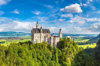Almanya 'daki Neuschwanstein kalesi